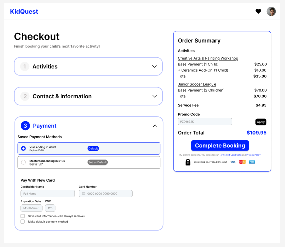 Checkout Page 3